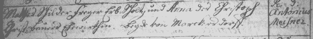 1758 mein Urururgroßvater Michael Bild2